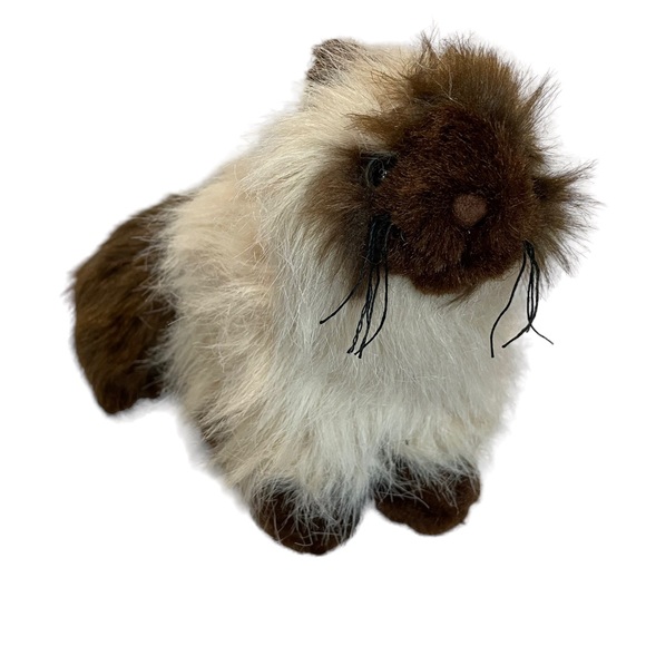 Ganz Webkinz Himalayan Super Soft Furry Fluffy Cat Kitten Stuffed Animal No Code - Picture 12 of 12